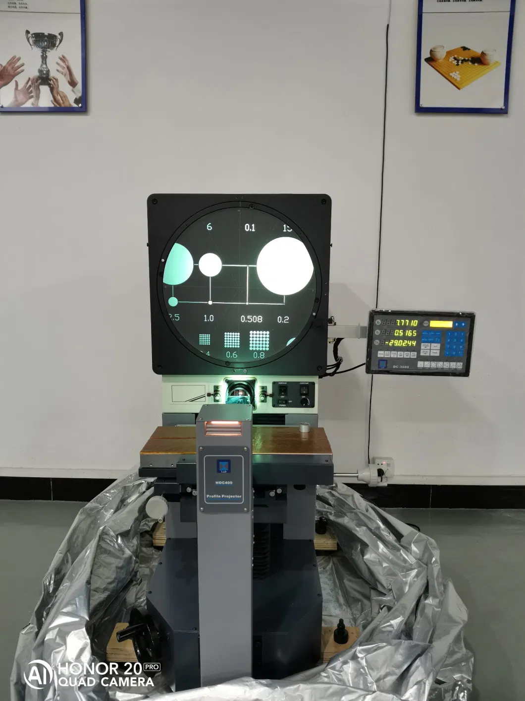 Vertical Benchtop Optical Comparator for Inspent and Measure (VOC-1505)